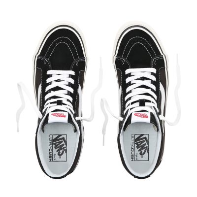 Vans Anaheim Factory Sk8-Hi 38 DX - Erkek Bilekli Ayakkabı (Siyah)